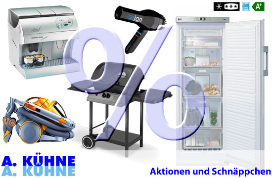 Elektro Haushaltsgerte gnstig kaufen. Aktion Kaffeemaschinen Grill Gasgrill Khlschrnke Gefriergerte Gefrierschrnke Schnppchen am Zrichsee ... zur Startseite 