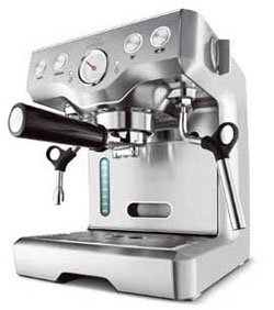 solis espresso master kolbenmaschine für pulver (gemahlen) und portionen espressomaschine
