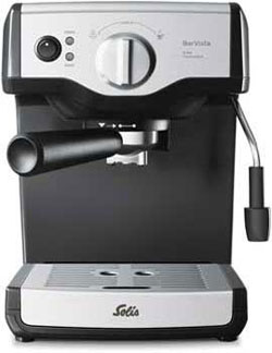 solis barvista espressomaschine portionen und gemahlener kaffee kaffegenuss kaffeemaschine
