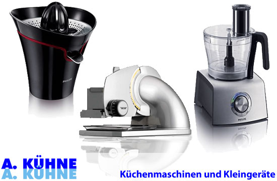 Kchenmschinen Kleingerte Teigmaschine Fruchtpresse Citruspresse Mixer Wasserkocher ... zur Startseite